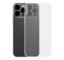 Korpusas Iphone 13 Pro Max Standus Korpusas Su Gelio Rėmeliu, Skaidrus