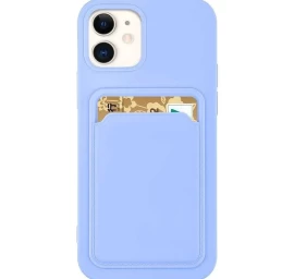 Kortelių Dėklas Silikoninė Piniginė Su Kišenėle Dokumentams, Skirta Samsung Galaxy A22 4g Purpurinės Spalvos Kortelių Dėklas Silikoninė Piniginė Su Kišenėle Dokumentams, Skirta Samsung Galaxy A22 4g Purpurinės Spalvos