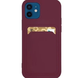 Kortelių Dėklas Silikoninė Piniginė Su Kišenėle Dokumentams, Skirta Xiaomi Redmi 10x 4g / Xiaomi Redmi Note 9 Bordo Spalvos Kortelių Dėklas Silikoninė Piniginė Su Kišenėle Dokumentams, Skirta Xiaomi Redmi 10x 4g / Xiaomi Redmi Note 9 Bordo Spalvos
