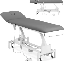 Kosmetinė Lova Elektrinis Masažinis Stalas 1 Variklis 200 Kg Lille - Pilka