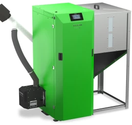 KOSTRZEWA TWIN BIO - 24 (24kW) granulinis katilas