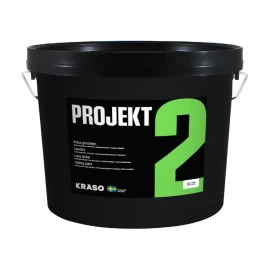 KRASO PROJEKT 2 lubų dažai - Visiškai matinis - A - 3 L