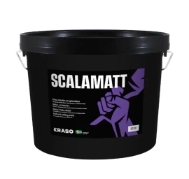 KRASO SCALAMATT dažai sienoms ir luboms - Visiškai matinis - A - 16 L