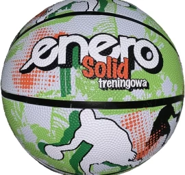 Krepšinio Kamuolys Enero Solid R.7 Green And White