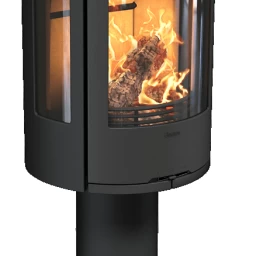 Krosnelė C586:3 Style, juoda su muilo akmens viršumi (998067, 803351)