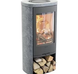 Krosnelė CONTURA 820T Style pilka sp. su muilo akmens apdaila (998461, 203117)