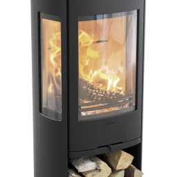 Krosnelė CONTURA C856:3 Style, juoda, su muilo akmens apdaila (998452,203150)