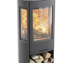 Krosnelė CONTURA C856T Style, pilka, su muilo akmens apdaila (998476, 203086)