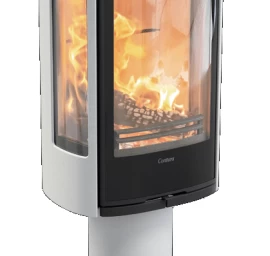 Krosnelė CONTURA C886G:2 Style balta, su stikliniu viršumi (998498, 998661, 203149)