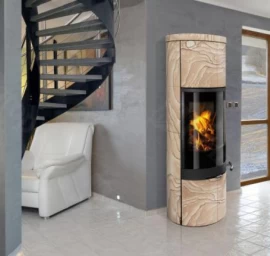 Krosnelė Romotop Soria 04, su smėllio akmens apdaila, 6kW