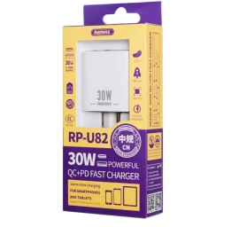 Kroviklis Remax RP-U82 30W QC+PD fast charger