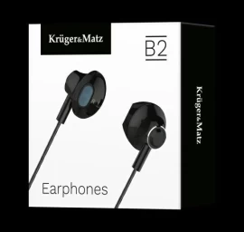 Kruger&amp;matz Ausinės B2 Kmpb2b Juodos