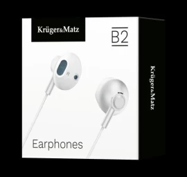 Kruger&amp;matz Ausinės B2 Kmpb2w, Baltos