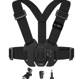 Krūtinės Diržas gopro Dji Sporto Kamerai - Juodas