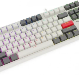 Krux Krux Krux Atax Pro Rgb Gateron Yellow Laidinė Klaviatūra