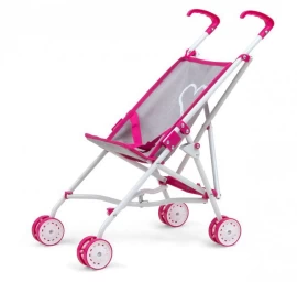 Kūdikių Lėlių Vežimėlis Julia Prestige Pink