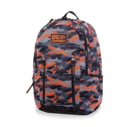 Kuprinė CoolPack Impact II Camo Mesh Orange