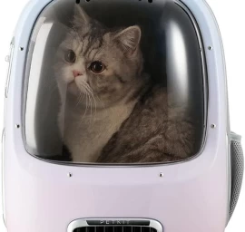 Kuprinė naminiams gyvūnams Petkit Breezy Dome 2, Pink
