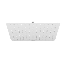 Kvadratinė dušo galva, 400 mm, chromas, X07P666