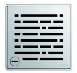 Kvadratinės grotelės Aco Mix, rakinamos
