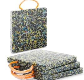 Kvadratinis Stabilizavimo Padas Krano Kojoms 30 X 30 Cm Iki 7000 Kg 4 Vnt. Rinkinys