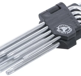 L tipo raktų rinkinys | ilgi | T-Star (Torx) T10-T50 | 9 vnt. (816)