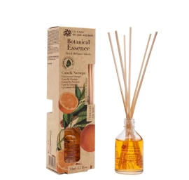 La Casa De Los Aromas Botanical Essence Cinnamon And Orange Fragrance Sticks, 50 Ml.