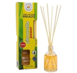 La Casa De Los Aromas Citronella Citrinžolės Kvapiosios Lazdelės, 50 Ml