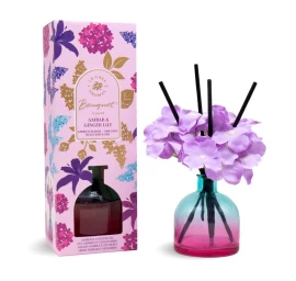 La Casa De Los Aromas Gėlių Puokštės Kvapiosios Lazdelės Amber &amp; Lily Ginger, 170 Ml