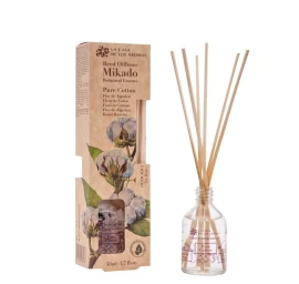 La Casa De Los Aromas Mikado Botanical Reed Diffuser Cotton, 50 Ml.