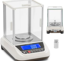 Laboratorinės Analitinės Svarstyklės Su Lcd Dangteliu 300 G / 0,001 G