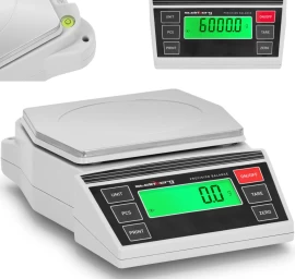 Laboratorinės Tiksliosios Juvelyrinės Lcd Svarstyklės 2-6000g / 0,1g