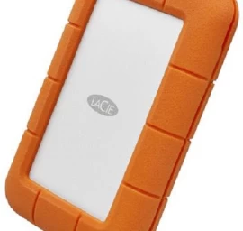 Lacie Tvirtas Saugus Išorinis Kietasis Diskas (2 Tb / Oranžinis )