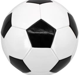 Ladybird Futbolo Kamuolys Baltos Ir Juodos Spalvos Enero R.5