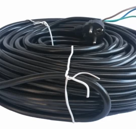 Laidas su kištuku be būgno CE, 3X1,5 mm2/16A/3500W/50M./230V  (EW-0050)