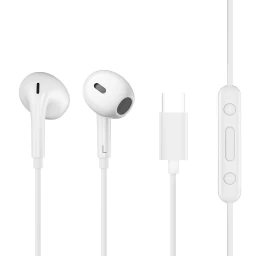 Laidinės Ausinės Su Nuotolinio Valdymo Pultu Ir Mikrofonu Lh1 1,15 M - Baltos Spalvos