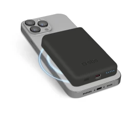 Laidinis 5000 Mah Usb-c Magsafe Maitinimo Blokas - Juodas