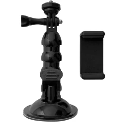 Laikiklis Su Siurbtuku Gopro Sporto Kamerai Dji Insta360 Sjcam Eken + Išmaniojo Telefono Adapteris