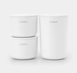 Laikymo indeliai Renew 3 vnt, white, 281327