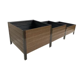 Laiptuota lysvė KLASIKA woodlook ruda, 225x75 cm, h-30/40/50cm , GP1507530LR, 4779037493791