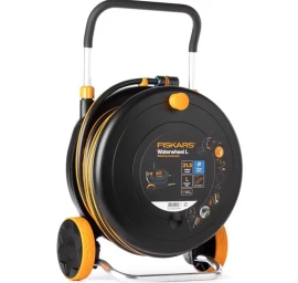 Laistymo vežimėlis su žarna Fiskars 1071670, 56.6 cm
