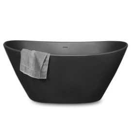 Laisvai pastatoma vonia AMORE GRAPHITE 160x85 cm