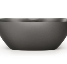 Laisvai pastatoma vonia Paa Perla Graphite 175x76 cm, grafito, VAPERLS175/01