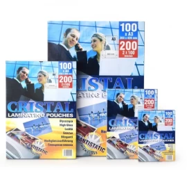 Laminavimo vokeliai 154x216 mm, 80 mikronų, A5 (100 vnt.)