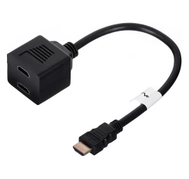 Lanberg AD-0019-BK video splitter HDMI 2x HDMI