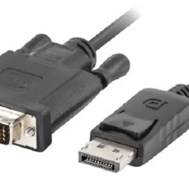 Lanberg Ca-dpdv-10cu-0018-bk 1,8 M /s1x Displayport 1x Dvi-d