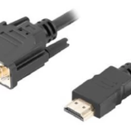 Lanberg Ca-hddv-10cc-0018-bk 1,8 M /s1x Hdmi (a) 1x Dvi-d