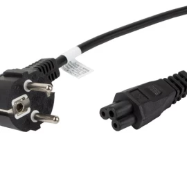 LANBERG NOTEBOOK POWER CORD CEE 7/7-&gt;C5 1.8M(MIKI)