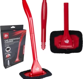 Langų Ir Veidrodžių Valytuvas Su Rankena Ir Plovikliu Purvo Velnias