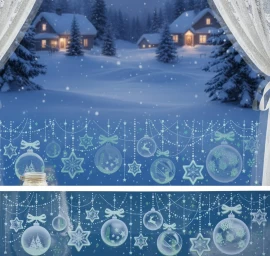 Langų Lipdukas 64x15 Cm